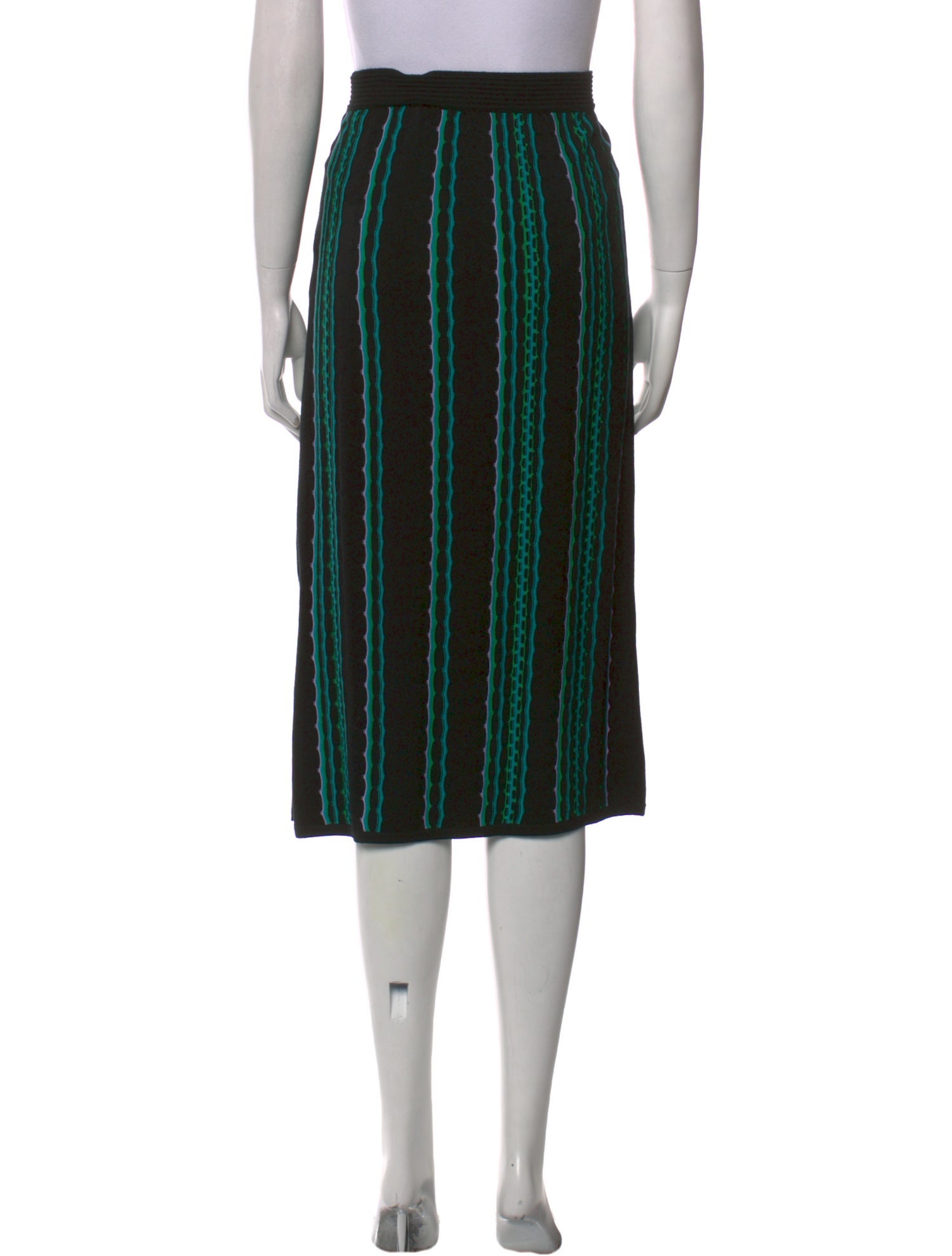 Diane von Furstenberg Wool Midi Length Skirt